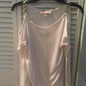Michael Kors Cream long sleeve top